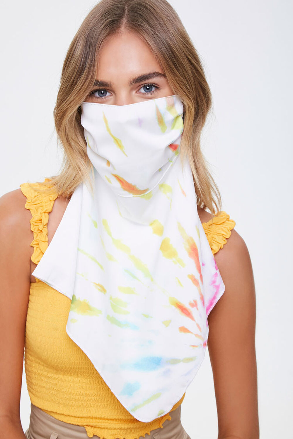 Tie-Dye Face Covering, image 1