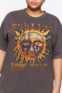 BROWN/MULTI Plus Size Sublime Graphic Tee, image 5