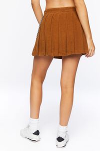 Corduroy Wallet Chain Mini Skirt, image 4