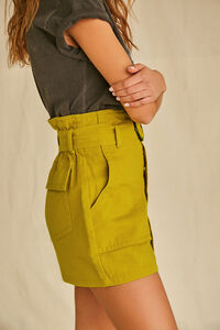 CITRON O-Ring Belt Mini Skirt, image 2