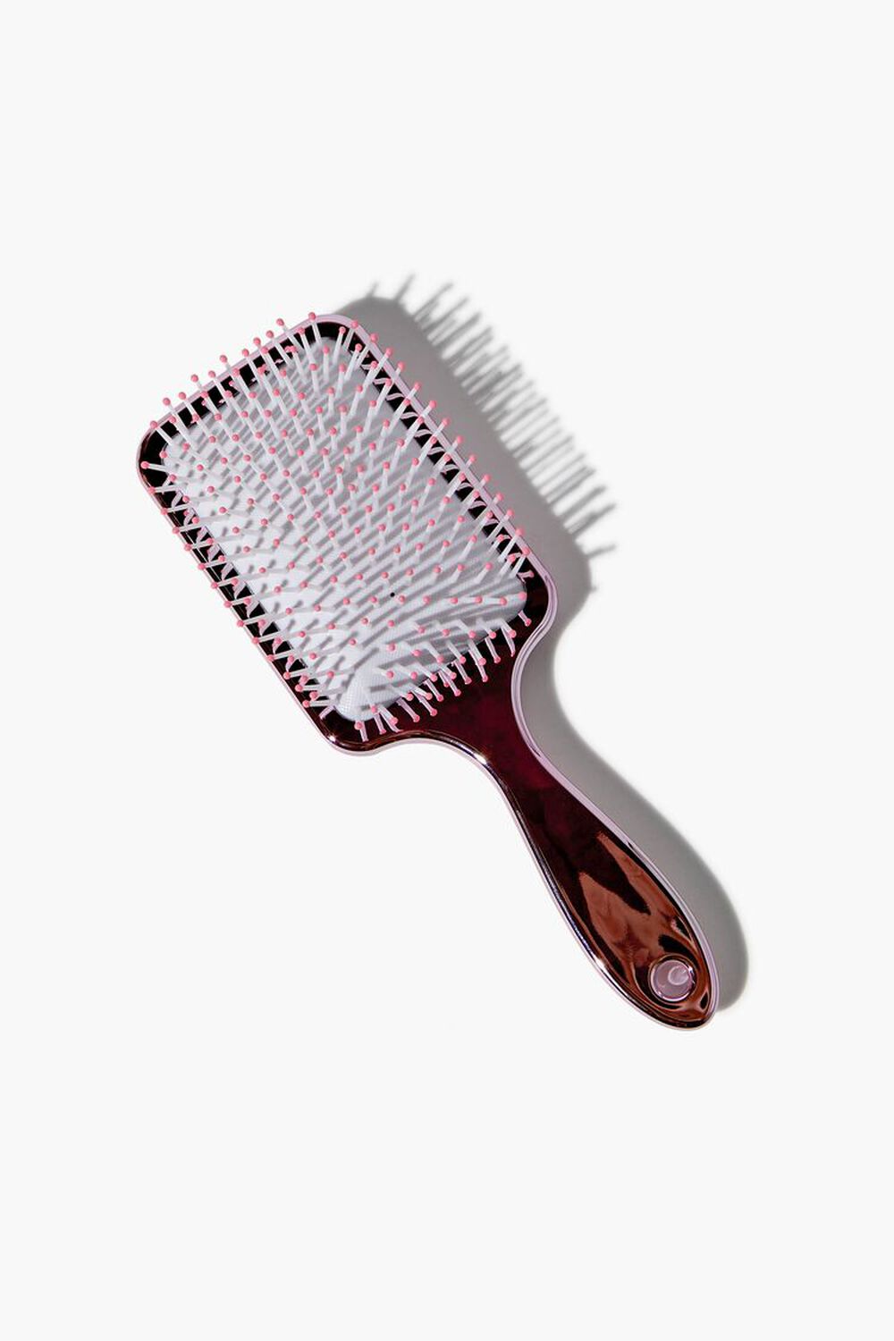 PINK Faux Gem Ball-Tip Hair Brush, image 1