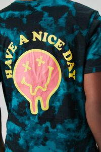 BLACK/MULTI Have A Nice Day Graphic Tie-Dye Tee, image 6