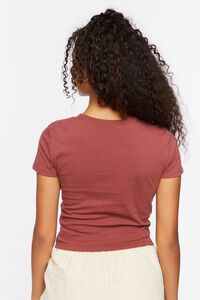 CURRANT Crew Neck Cropped Tee, image 3