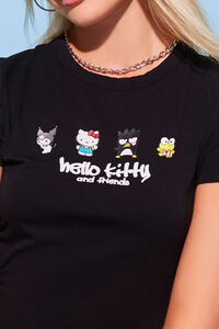 BLACK/MULTI Hello Kitty & Friends Graphic Tee, image 6