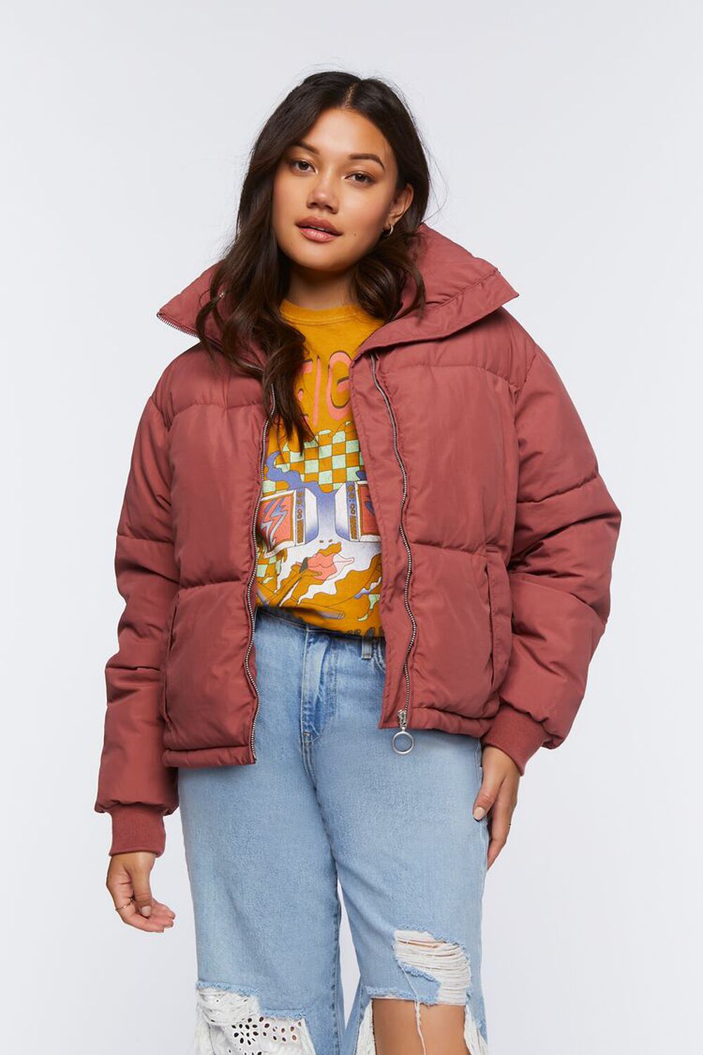 BRICK Quilted Puffer Jacket, image 1