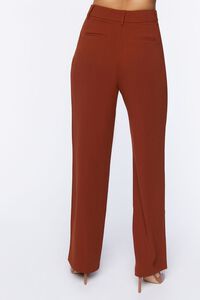 CHOCOLATE Mid-Rise Straight-Leg Trousers, image 4