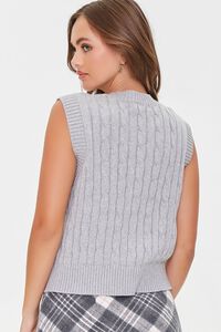 GREY Argyle Sweater Vest, image 3