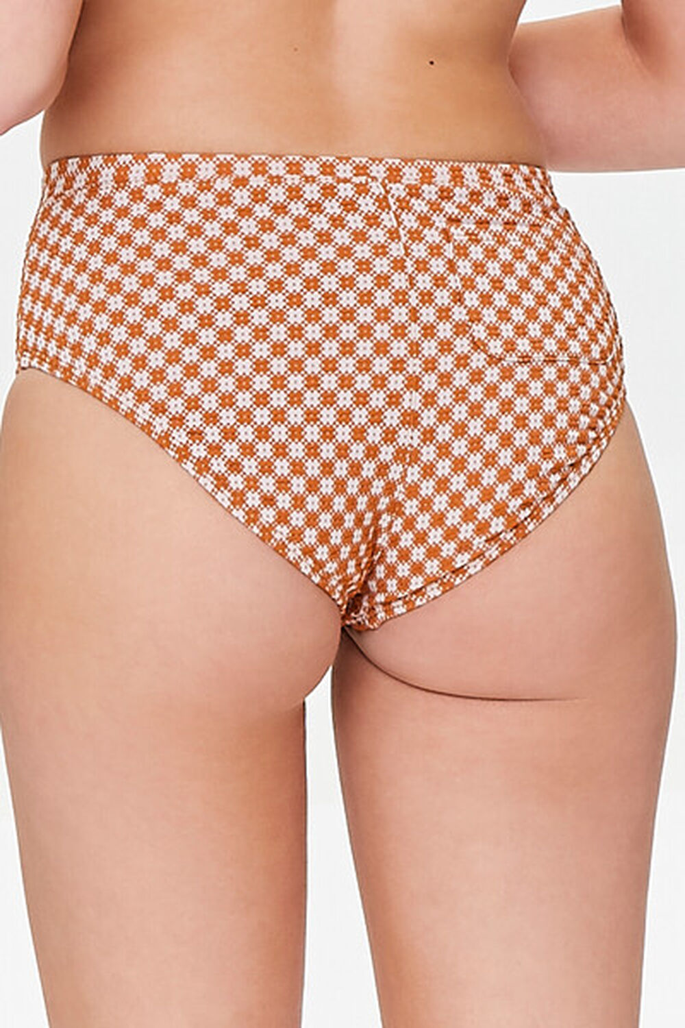 GINGER/IVORY Plaid Bikini Bottoms, image 3