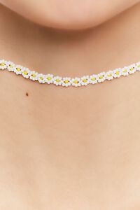 Beaded Floral Choker, image 2