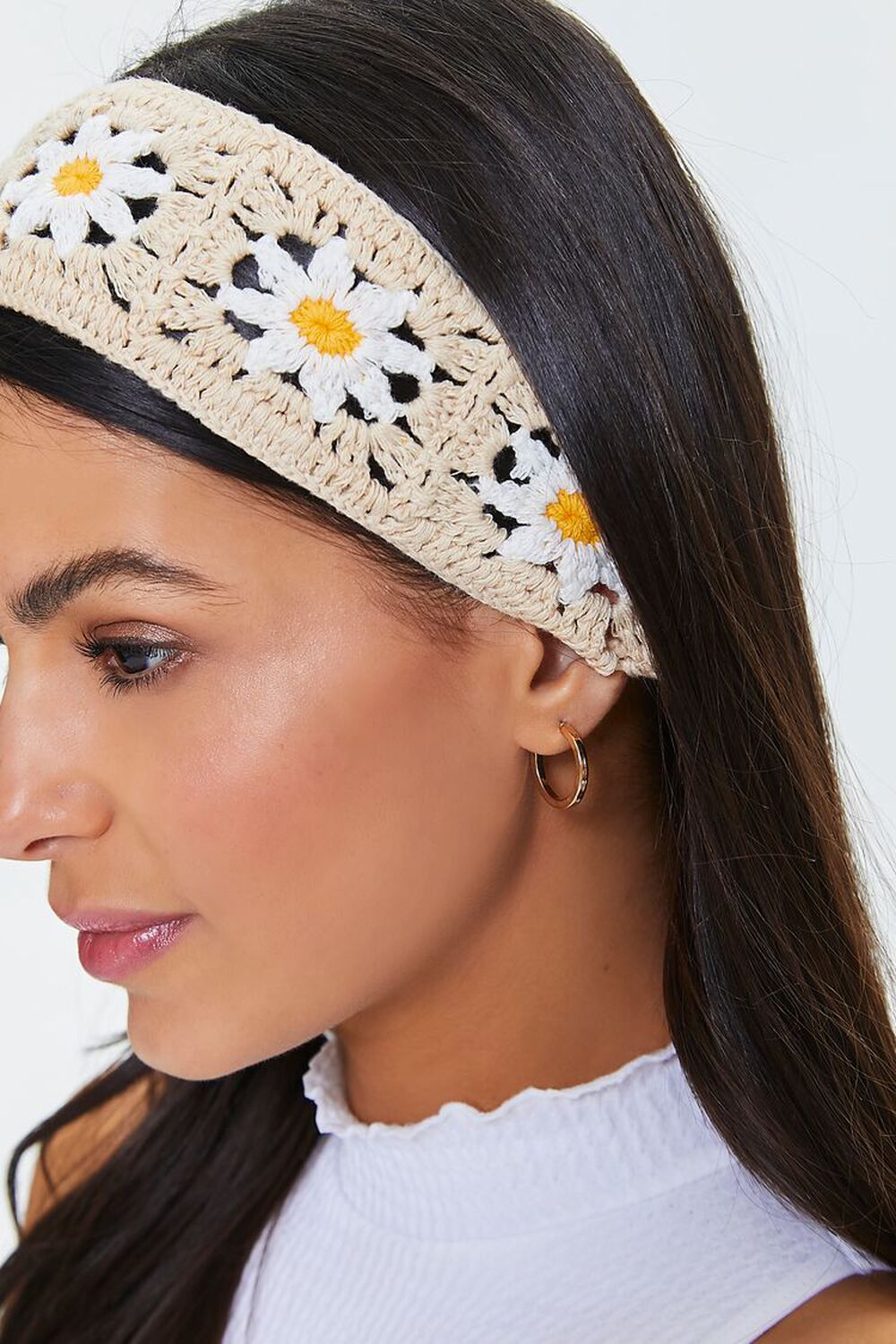 Floral Crochet Headwrap, image 2