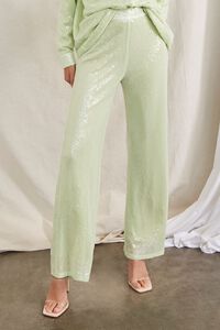 MINT Sequin Shirt & Wide-Leg Pants Set, image 4