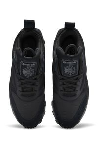 BLACK Reebok Cardi B Classic Leather V2 Shoes, image 4