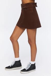 CHOCOLATE Belted Mini Skirt, image 3