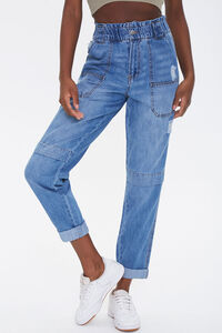 Paperbag Cuffed Jeans, image 2