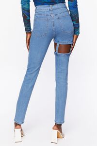 High-Rise Cutout Jeans, image 4