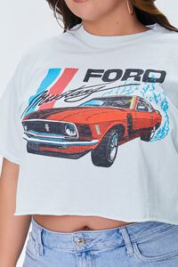 MINT/MULTI Plus Size Ford Mustang Graphic Tee, image 5