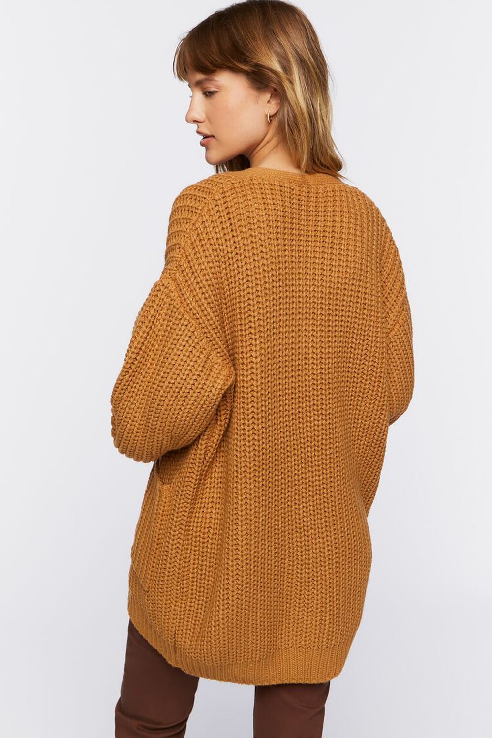 COCOA Chunky Knit Cardigan Sweater, image 3