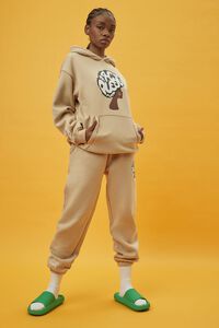 TAUPE/MULTI Shae Anthony Graphic Hoodie, image 4