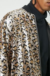 Sequin Leopard Print Jacket, image 5