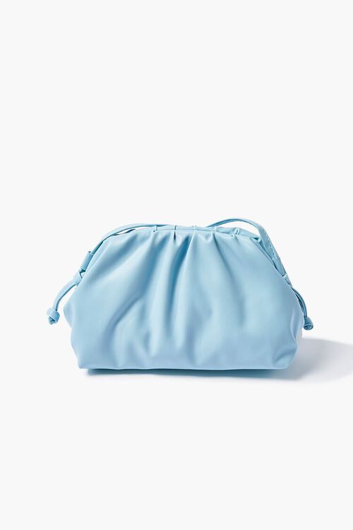 BLUE Snap-Top Crossbody Bag, image 1