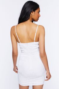 WHITE Sweetheart Bodycon Mini Dress, image 3