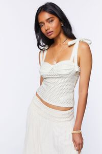 Perforated Tie-Strap Cami, image 1