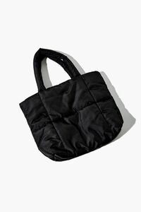 Quilted Puffer Tote Bag, image 1