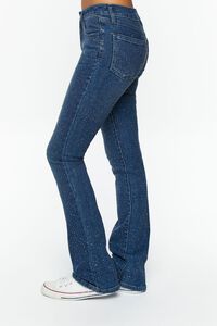 DARK DENIM Rhinestone Mid-Rise Bootcut Jeans, image 2