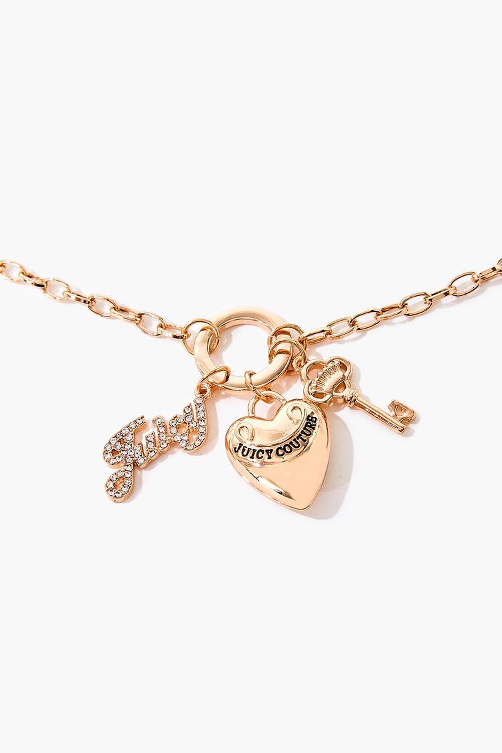 GOLD Juicy Couture Charm Necklace, image 1
