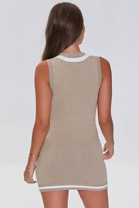 TAUPE Sweater-Knit Bodycon Dress, image 3