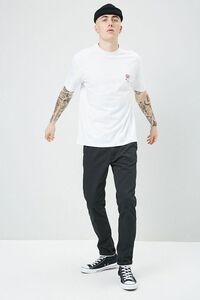 Embroidered Rose Graphic Tee, image 4