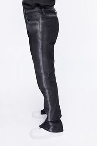 BLACK Zip-Hem Skinny Jeans, image 4