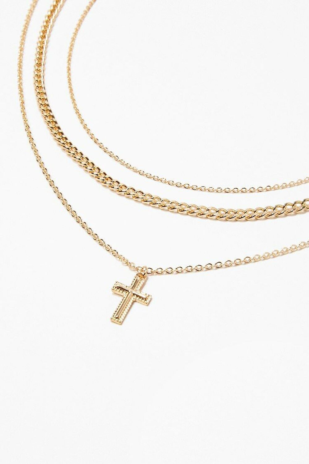 Cross Pendant Necklace Set, image 1