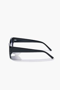 BLACK/BLACK Tinted Cat-Eye Sunglasses, image 5