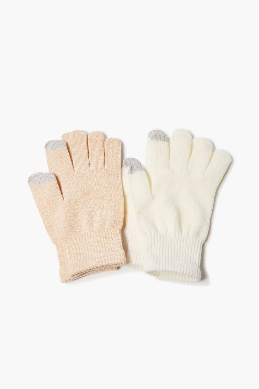 OATMEAL/CREAM Touchscreen Glove Set, image 1