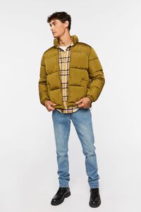 OLIVE Quilted Puffer Jacket, image 4