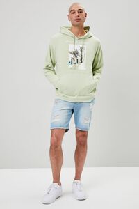 MINT/MULTI Mirage Graphic French Terry Hoodie, image 4