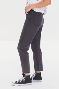 BLACK High-Rise Mom Jeans, image 3