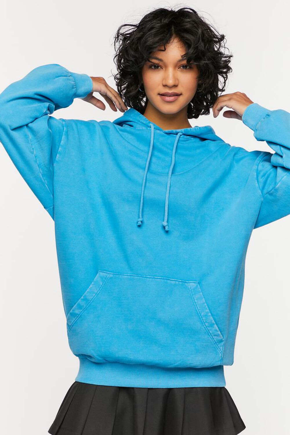 TEAL/MULTI Not In The Mood Graphic Hoodie, image 1