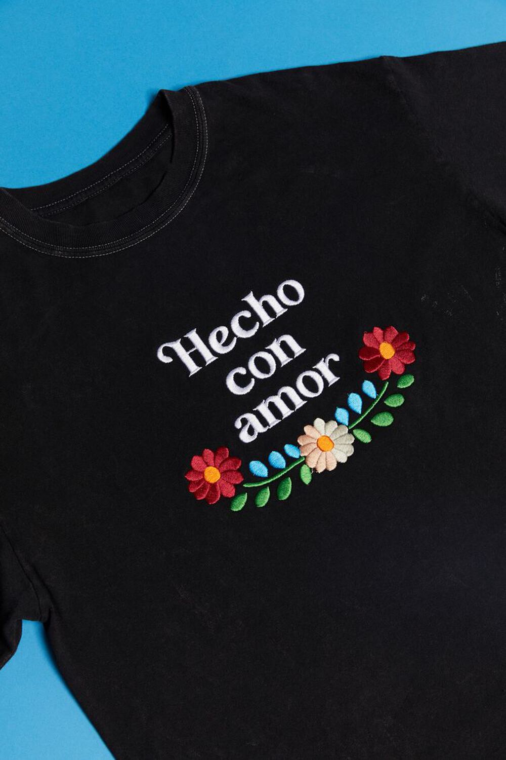 Hecho Con Amor Embroidered Tee, image 3