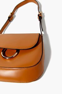 O-Ring Faux Leather Shoulder Bag, image 6