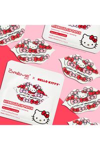 WHITE/RED The Crème Shop Hello Kitty Hydrogel Lip Patch - Vanilla Pudding Flavor, image 1