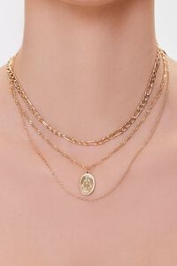GOLD Iconograph Layered Necklace, image 1