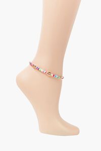 Beaded Cowrie Shell Anklet, image 1