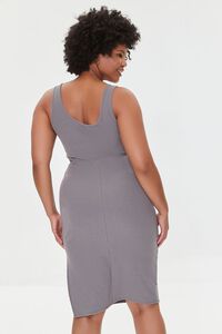 OVERCAST Plus Size Cutout Midi Dress, image 3