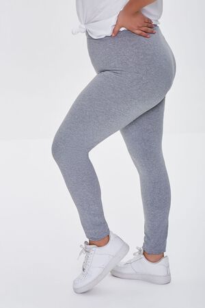 Buy Grey Leggings for Women by Go Colors Online