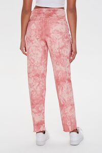 PINK/LIGHT PINK Tie-Dye Ankle Jeans, image 4