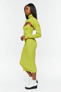 Sweater-Knit Midi Dress & Bolero Set, image 2