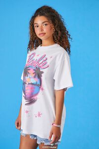 WHITE/MULTI Airbrushed Barbie Graphic Tee, image 2