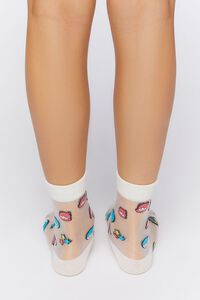 CREAM/MULTI Hello Kitty & Friends Little Twin Stars Socks, image 3